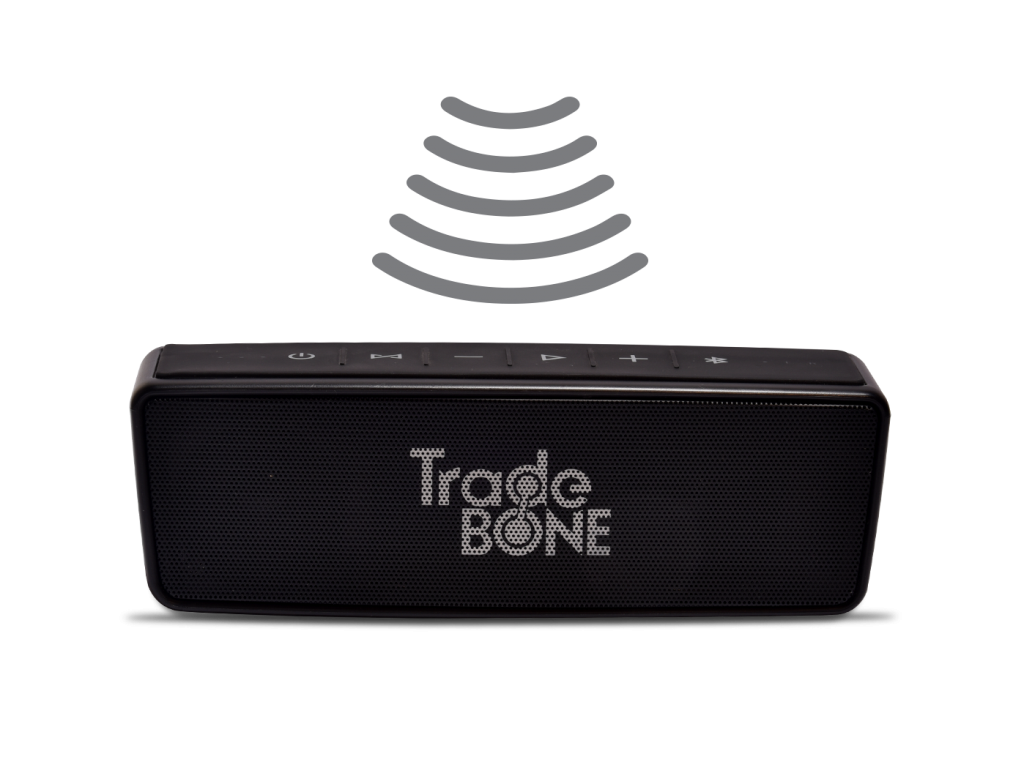 TradeBone bluetooth stereo speakers for home