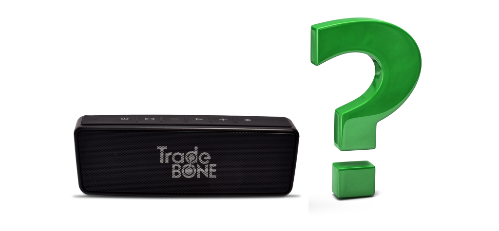 TradeBone hifi portable wireless bluetooth stereo speaker