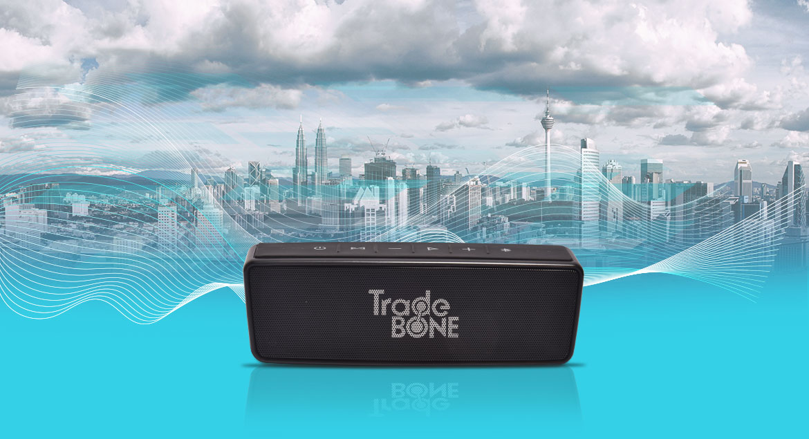 TradeBone backyard bluetooth speaker